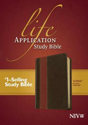NIV Life Application Study Bible L/L Brown/Tan